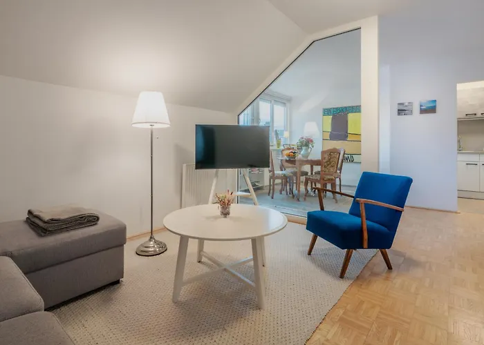 Rooftop Apartment, Exclusive And Mountain View * Gmunden